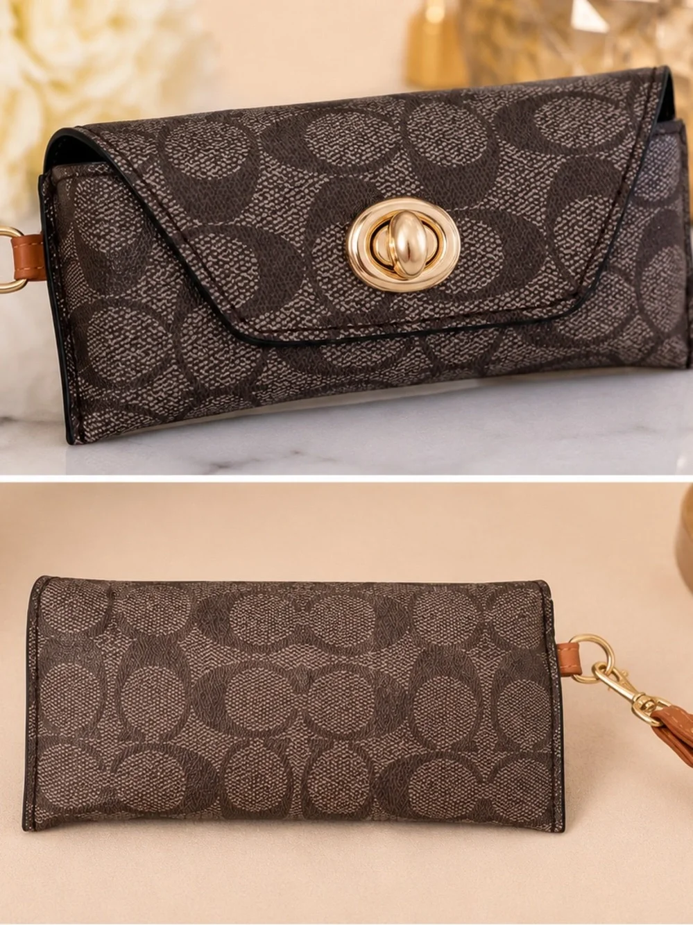 Beautiful signature stylish brown